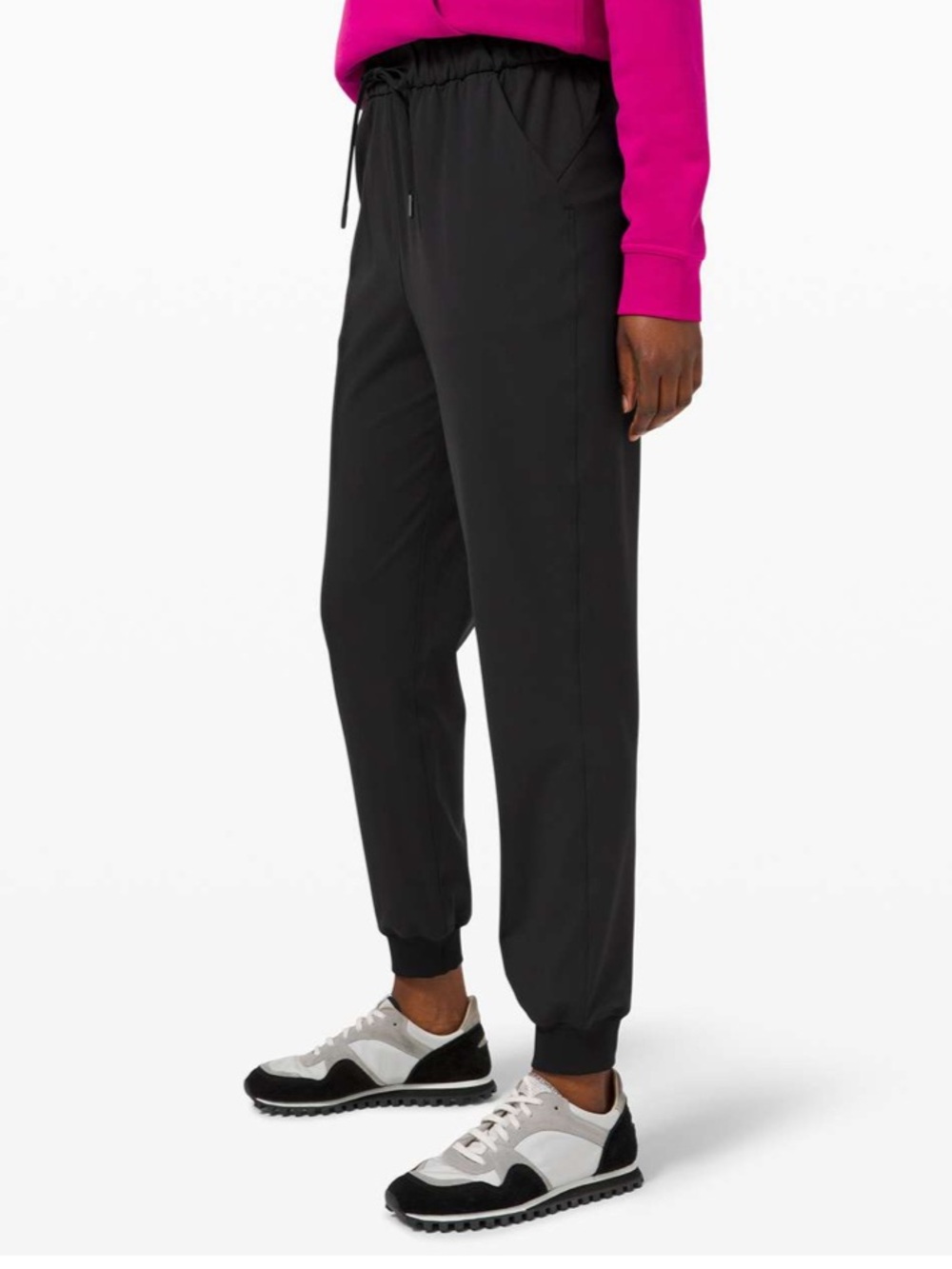 Lululemon Keep Moving Jogger Womens Pant Black Size 8 - Picture 2 of 14